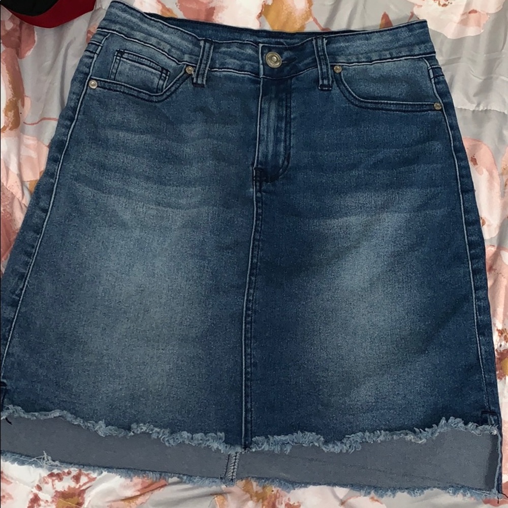 jean skirt